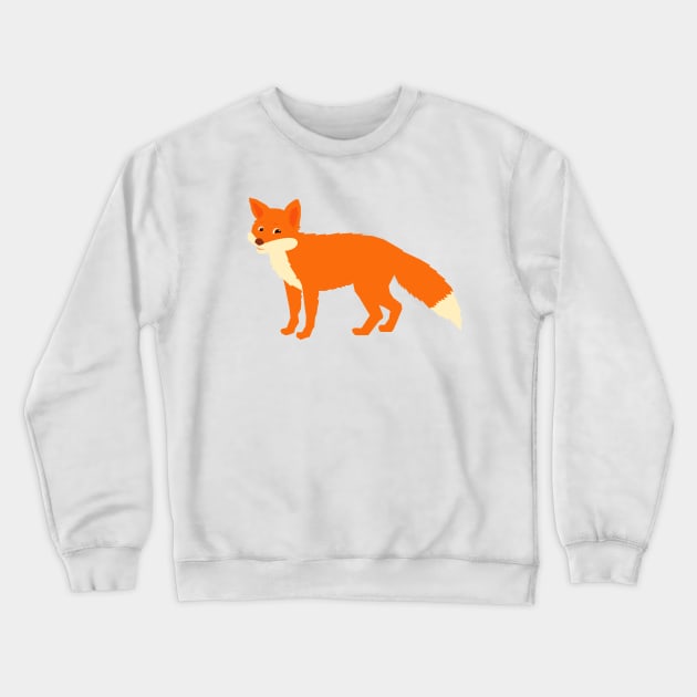 Cute fox Crewneck Sweatshirt by Farhad